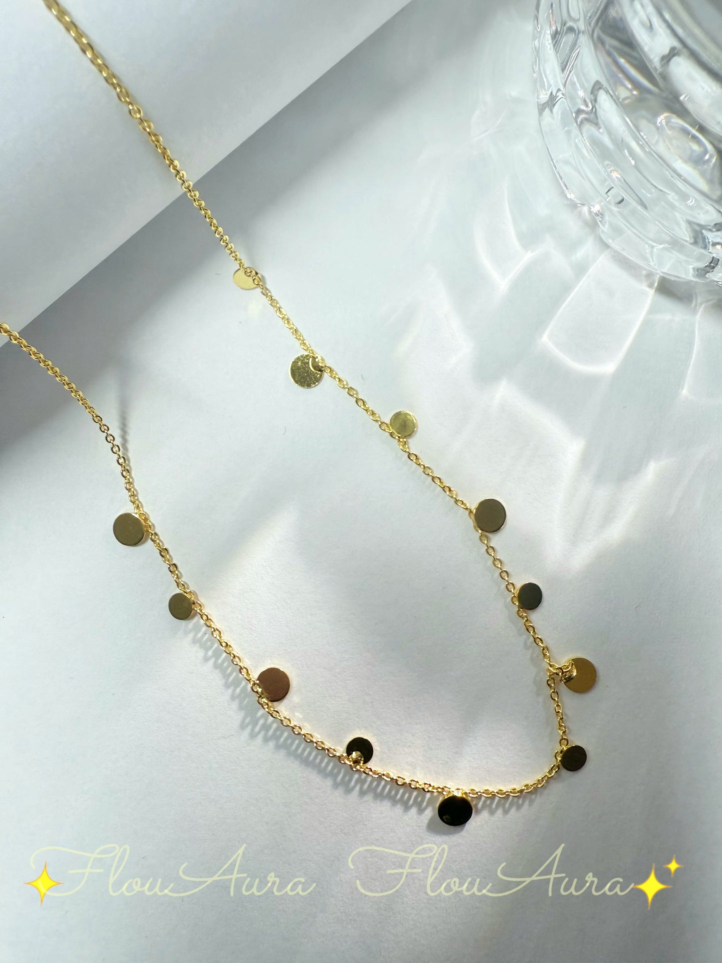 Amber Layers - Layered Alloy Necklace with Brown Cat EYE Stone Pendant 