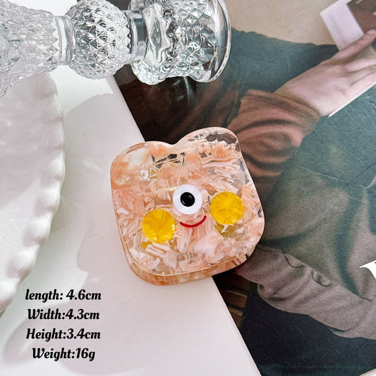Women's Dopamine cute expression clip Unique Design